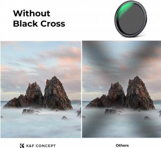 Image du produit K&F Concept Grauer einstellbarer Magnetfilter Nano-X MRC Fader ND2-32 - 72 mm (72 mm, Filtre gris neutre, 72 mm)