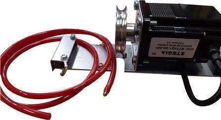 Systemair Rotormotor Stegia med konsol til villaanlaeg VR700DC, 230 VAC, 60 rpm, 0,5 Nm.