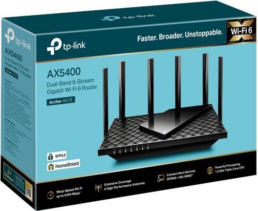 Produktbild TP-Link Archer AX73 Wi-Fi 6 Dual-Band Router AX5400