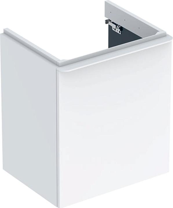Produktbild Geberit Waschtischunterschrank Smyle Square Transchlag rechts 53,6 cm wei 500.365.00.1 (53.5 x 43.5 x 62 cm)