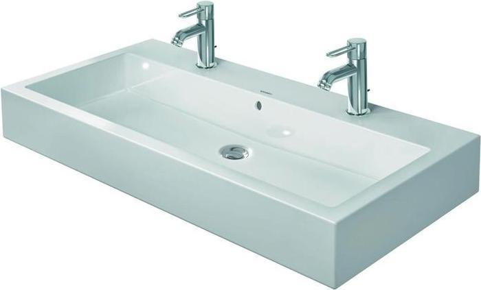 Image du produit Duravit Plan de toilette VERO avec lavabo HLB 1000x470mm 2 trous pour robinet blanc WG (470 mm, 1000 mm)