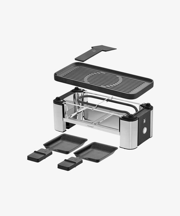 Productafbeelding WMF Raclette 2 personen tafelgrill 3 pannetjes chocoladefondue Keuken Minis 370W