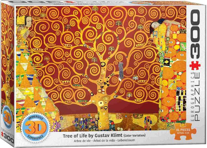 Immagine prodotto Eurographics Albero della vita 3D di Klimt (300 pezzi)