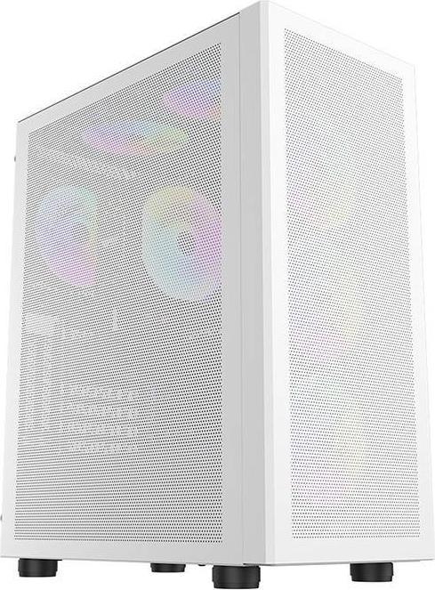Darkflash Tech DLC29 Mesh Computerkast (wit) (ITX, ATX)