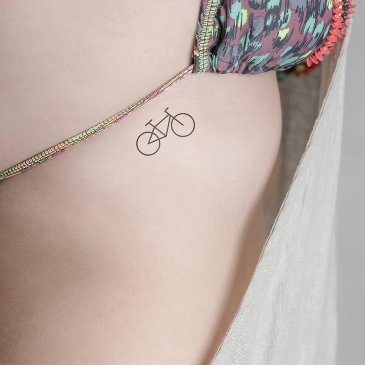 Produktbild minink Temporäres Tattoo – Fahrrad