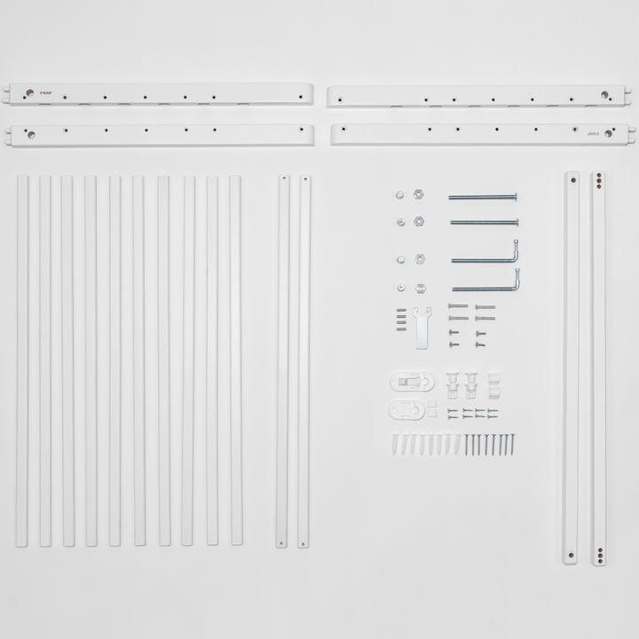 Image du produit Reer Grille à visser, kit de construction, blanc (63 cm)