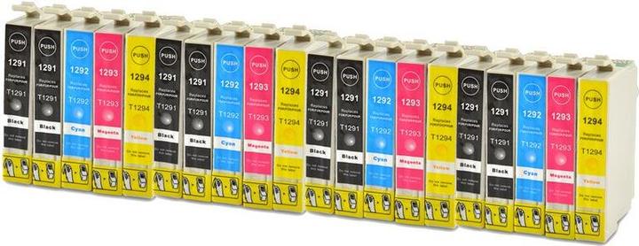 Produktbild Hermex Alternative Tintenpatrone zu Epson T1295 (M, BK, C, Y)