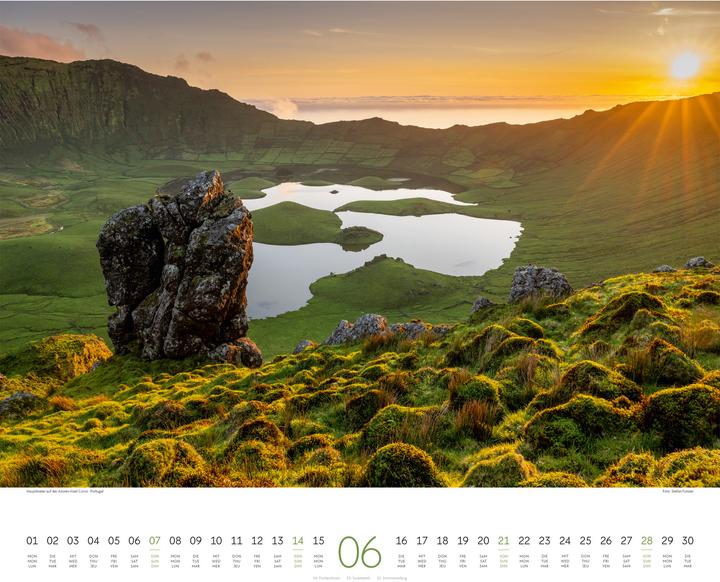Produktbild Phantastische Landschaften Kalender 2026 (54 x 48 cm, Harter Einband, Deutsch, Englisch, Französisch)