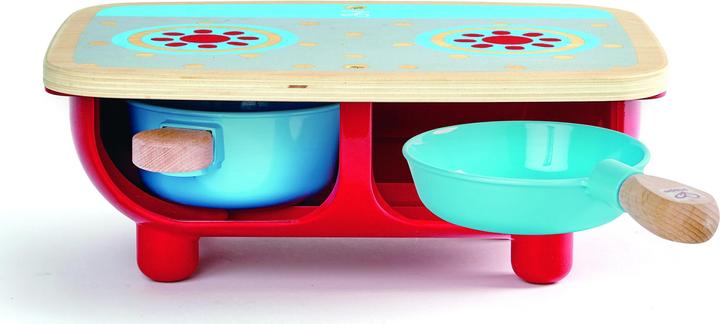 Actual product image Hape Kitchen set play stove