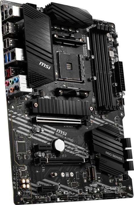 Actual product image MSI B550 A PRO (AM4, AMD B550, ATX)