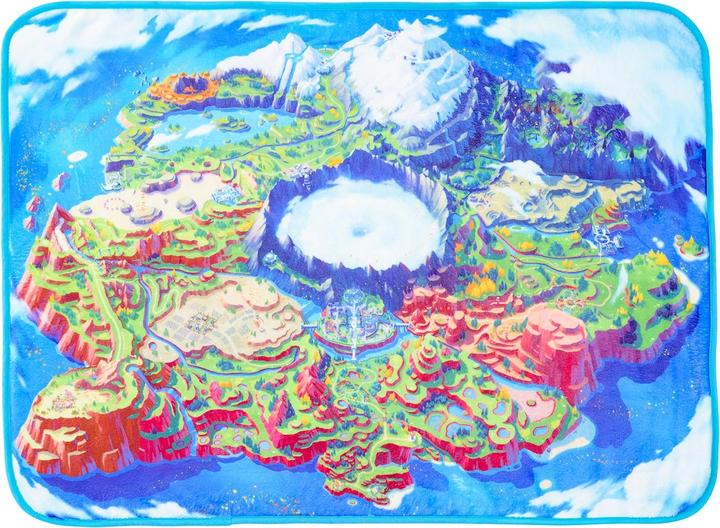 Produktbild Pokémon Pokemon Center Original Blanket Paldea Region Map (70 x 100 x 2 cm)