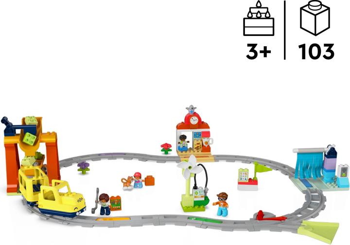 Image du produit LEGO Grosse interaktive Eisenbahn (10428)