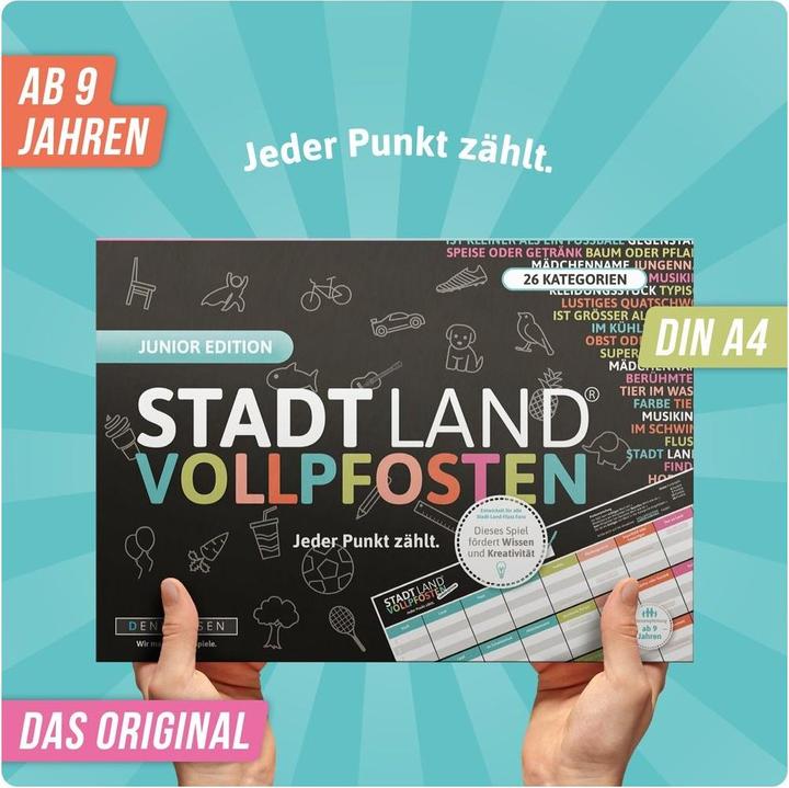 Immagine prodotto Denkriesen Stadt Land Vollpfosten - Ogni punto è importante (Tedesco)