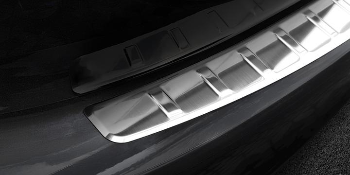 Image du produit Avisa Protection de pare-chocs en acier inoxydable pour Mercedes Classe C Berline de 2014 à 2020 (Arrière)
