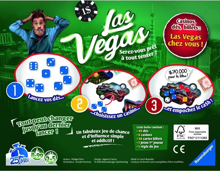 Image du produit Ravensburger - 26745 - Las Vegas - Jeu d'ambiance (Français)