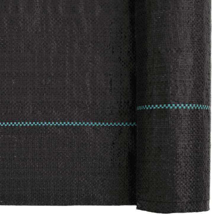 Productafbeelding VidaXL Onkruidvlies tuinvlies gronddoek onkruidfolie zwart 0,5x200m PP