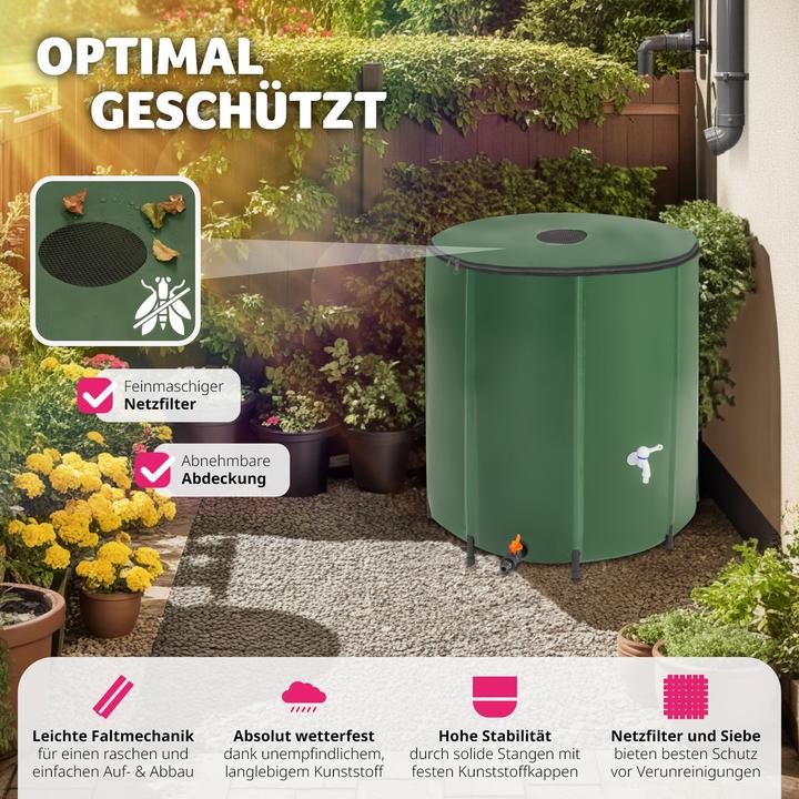 Image du produit tectake Réservoir d'eau de pluie (500 l)