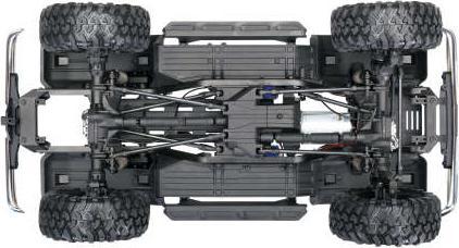 Immagine prodotto Traxxas TRX-4 79 Chevy Blazer arancione/bianco 1/10 Crawler RTR spazzolato, Clipless, senza batteria e (RTR pronto all'uso)