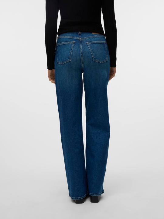 Produktbild Vero Moda VMREBECCA Super High Rise Weiter Beinschnitt Jeans Straight-Fit (W32/L32)