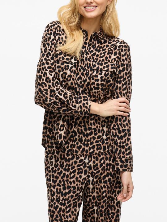 Produktbild Vila VILIOPANA Leoprint Hemd (34)