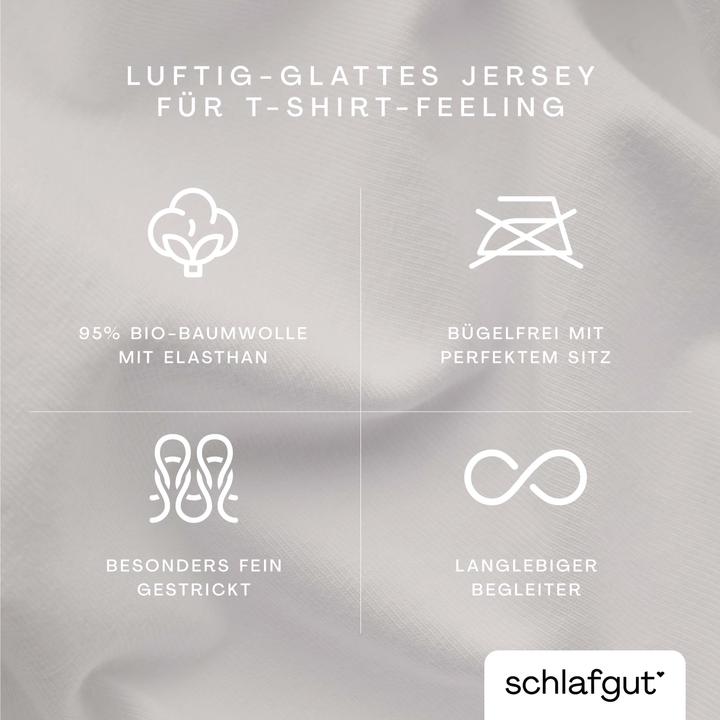 Image du produit schlafgut Knitted Jersey (Housse de couette, 40 x 80 cm)