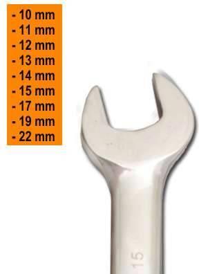 Immagine prodotto Toya Chiave a cricchetto CrV da 13 mm (10 mm)