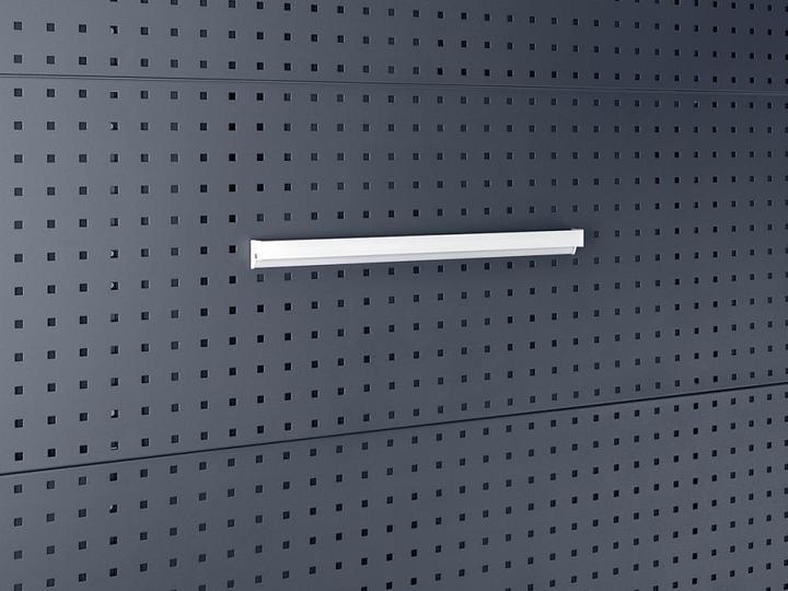 Produktbild Bott Dokumentenhalter DIN A4 hoch Aluminium B500xT10xH50mm passend für Lochplatten