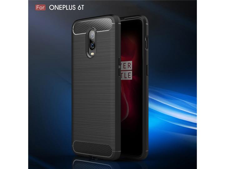 Immagine prodotto Screenguard Cover OnePlus 6T Carbon Brushed Soft TPU (OnePlus 6T)