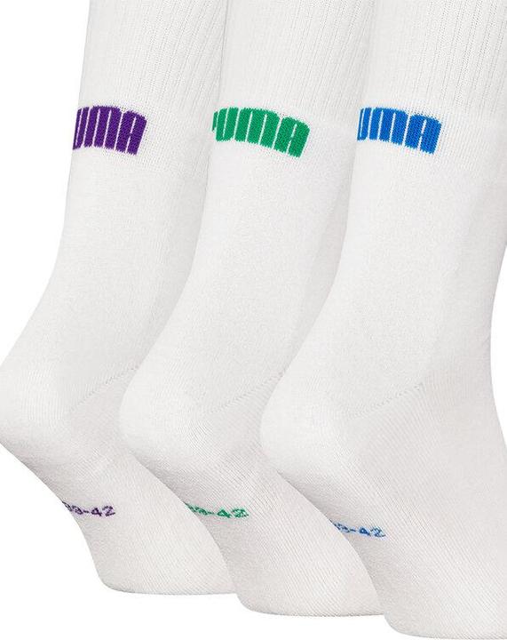 Image du produit Puma Chaussettes Cushioned Crew (Lot de 3, 35 - 38)