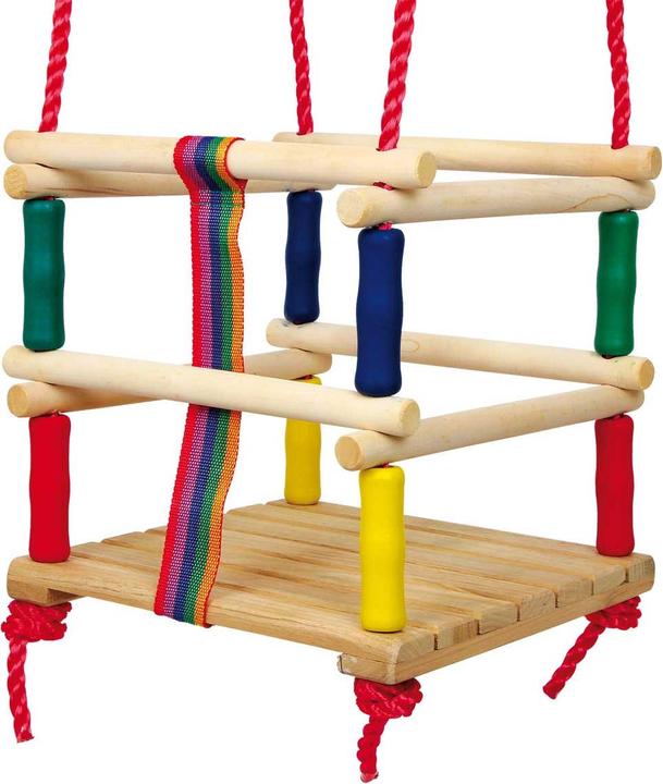 Actual product image small foot Toddler swing with belt