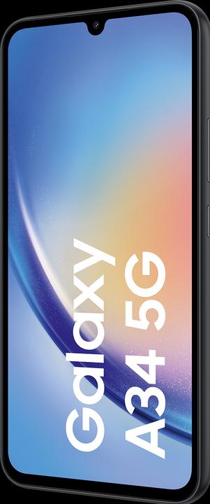 Image du produit Samsung Galaxy A34 5G (128 Go, Awesome Graphite, 6.60", Double SIM, 48 Mpx, 5G)