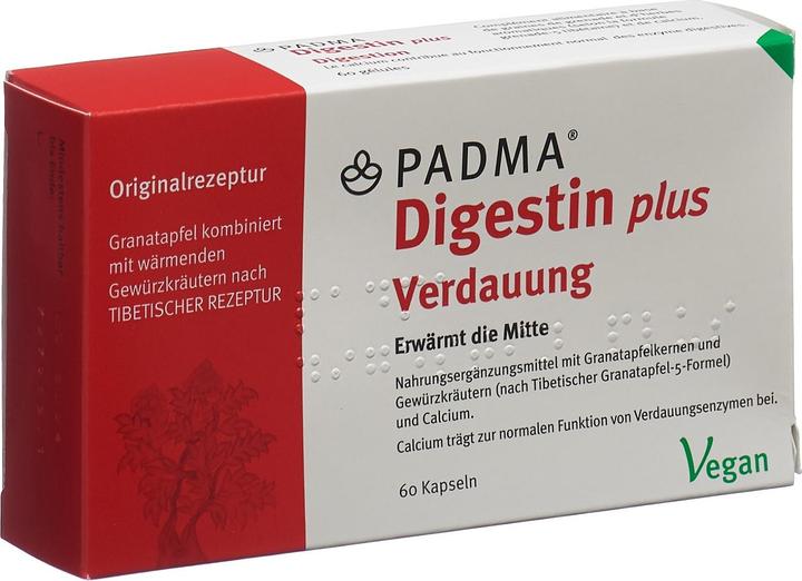 Produktbild Padma Digestin (60 Stück, Kapseln, 59 g)