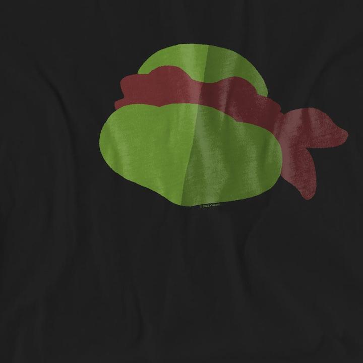Actual product image Teenage Mutant NT Unisex Adult Raphael Face T-Shirt (L)