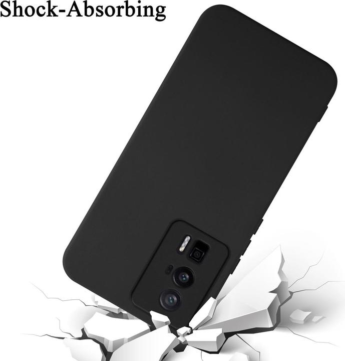 Actual product image Cadorabo Case for Xiaomi Poco F5 Pro TPU in liquid protection design (Xiaomi Poco F5 Pro)
