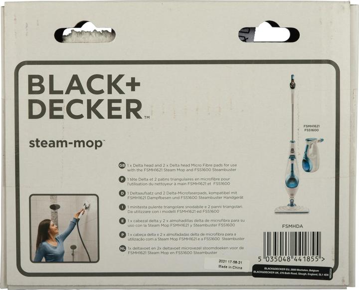 Immagine prodotto Black & Decker Scopa a vapore Deltaset