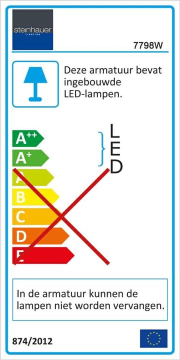 Label énergétique Steinhauer Lido (2160 lm)