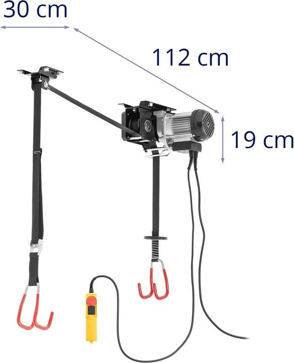 Actual product image MSW Electric Bike Lift - lifting height 3 m - remote control