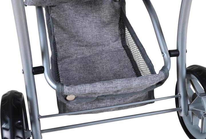 Produktbild Knorrtoys Puppenbuggy Jogger Lio - Star grey