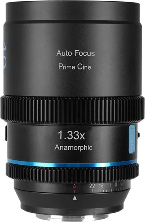 Immagine prodotto Sirui 40AF 133X-EB 40mm T1.81.33X S35 AF Anamorphic Objektiv (E mount, Blue Flare) (Sony E, Full-frame)