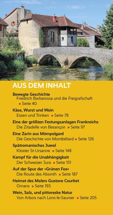 Produktbild Reiseführer Französischer Jura (Deutsch, Sabine Herre, 2022)