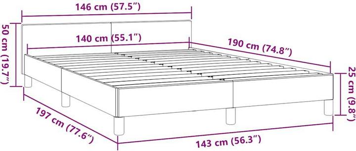 Actual product image VidaXL Arnaud (140 x 190 cm)