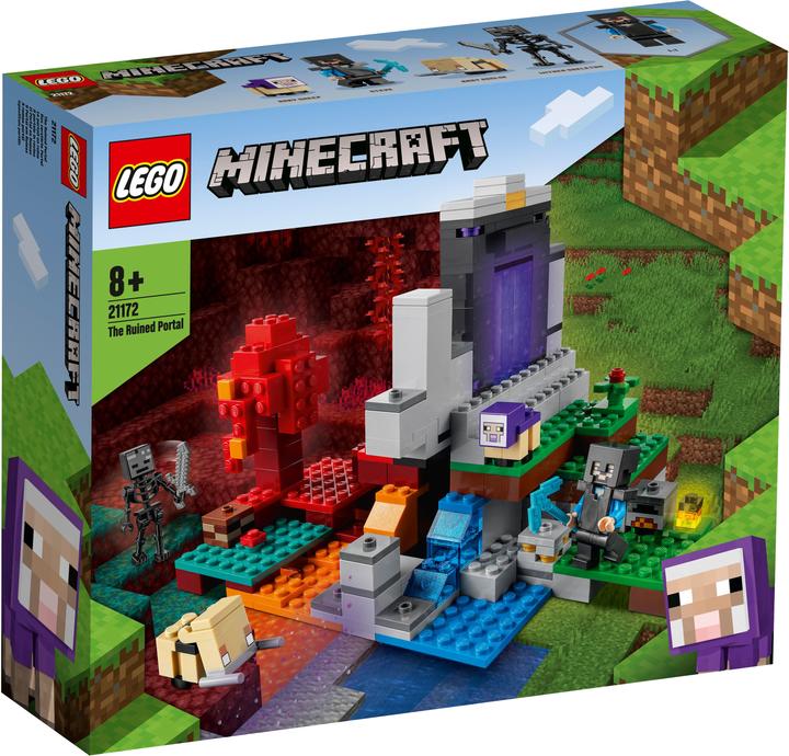 Immagine prodotto LEGO Il portale in rovina (21172, LEGO Minecraft)