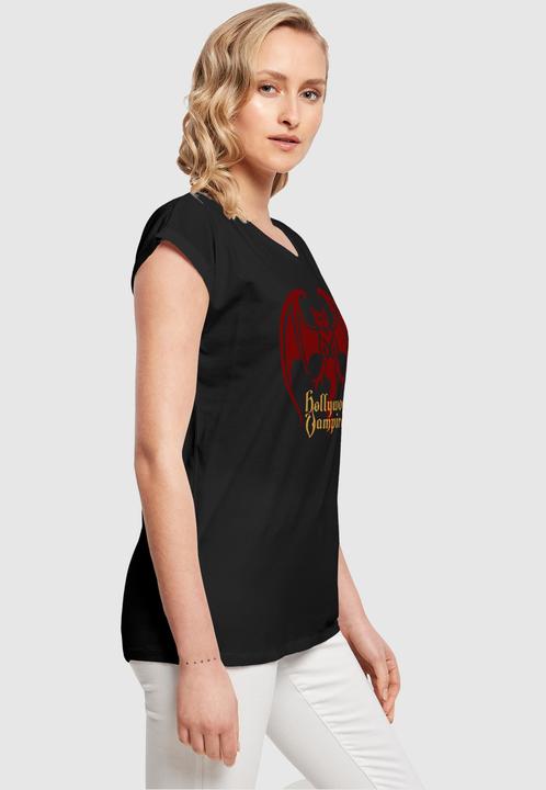 Actual product image Merchcode Ladies Hollywood Vampires - Bat Logo T-Shirt - 114429 (4XL)
