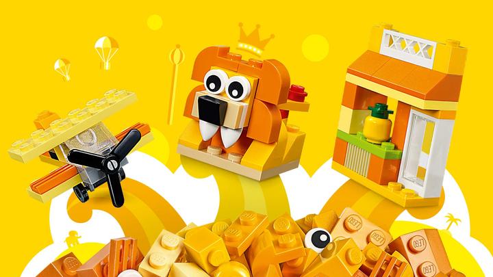 Actual product image LEGO Classic Creative Box Orange (10709, LEGO Classic)