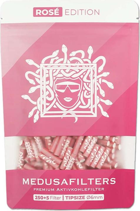 Actual product image Medusafilters Medusa Hybrid Filters Rosé 6mm 255pcs