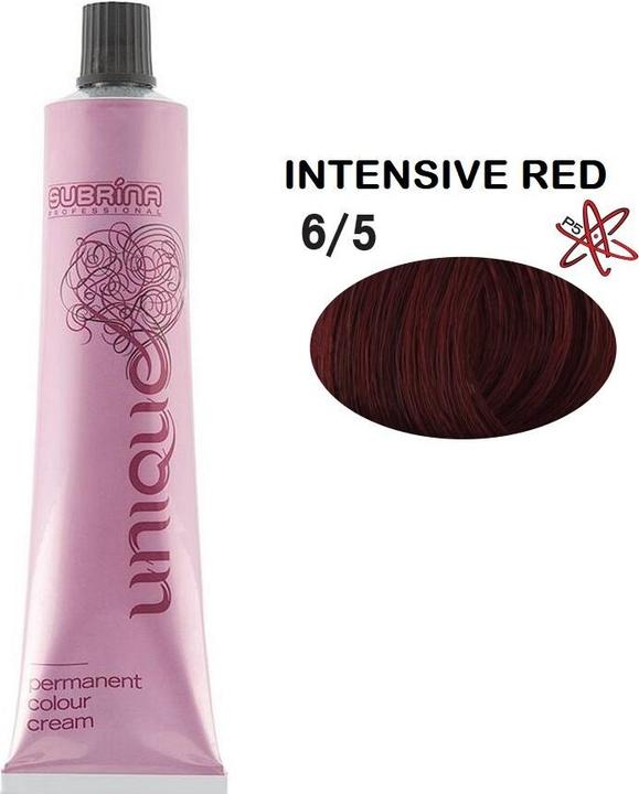 Immagine prodotto Subrina Tintura Permanente Professionale Unique 65 Biondo Scuro Rosso Intenso - 100 Ml (65 Biondo scuro Rosso intenso)