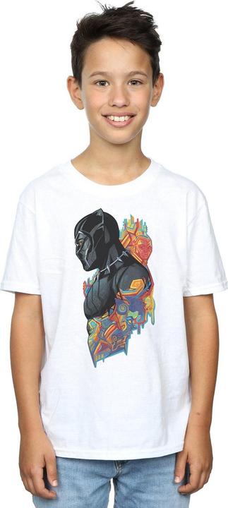 Actual product image Boys Black Panther Profile T-Shirt (152, 158)
