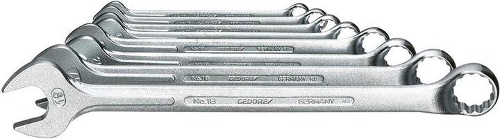 Actual product image Gedore Combination wrench set 8pcs (8 mm, 9 mm, 10 mm, 11 mm, 13 mm, 14 mm, 17 mm, 19 mm)