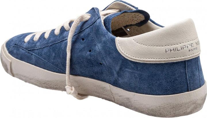 Produktbild Philippe Model prsx suede sneakers color jeans blue (43)