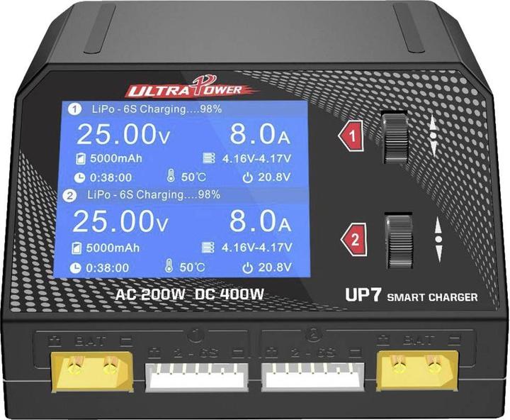 Actual product image Ultra Power Model charger 20A